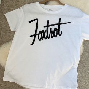 J. Crew Foxtrot T-shirt NWT Size Small